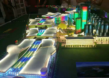 领尚环球缅甸联塑商城模型